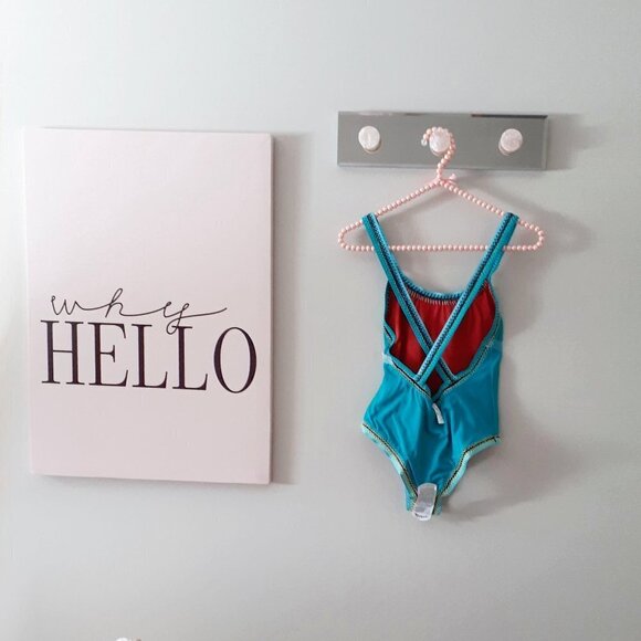 NWT Benedetta multicoloured stitch & crochet reversible one piece swimsuit, XS - Picture 8 of 8